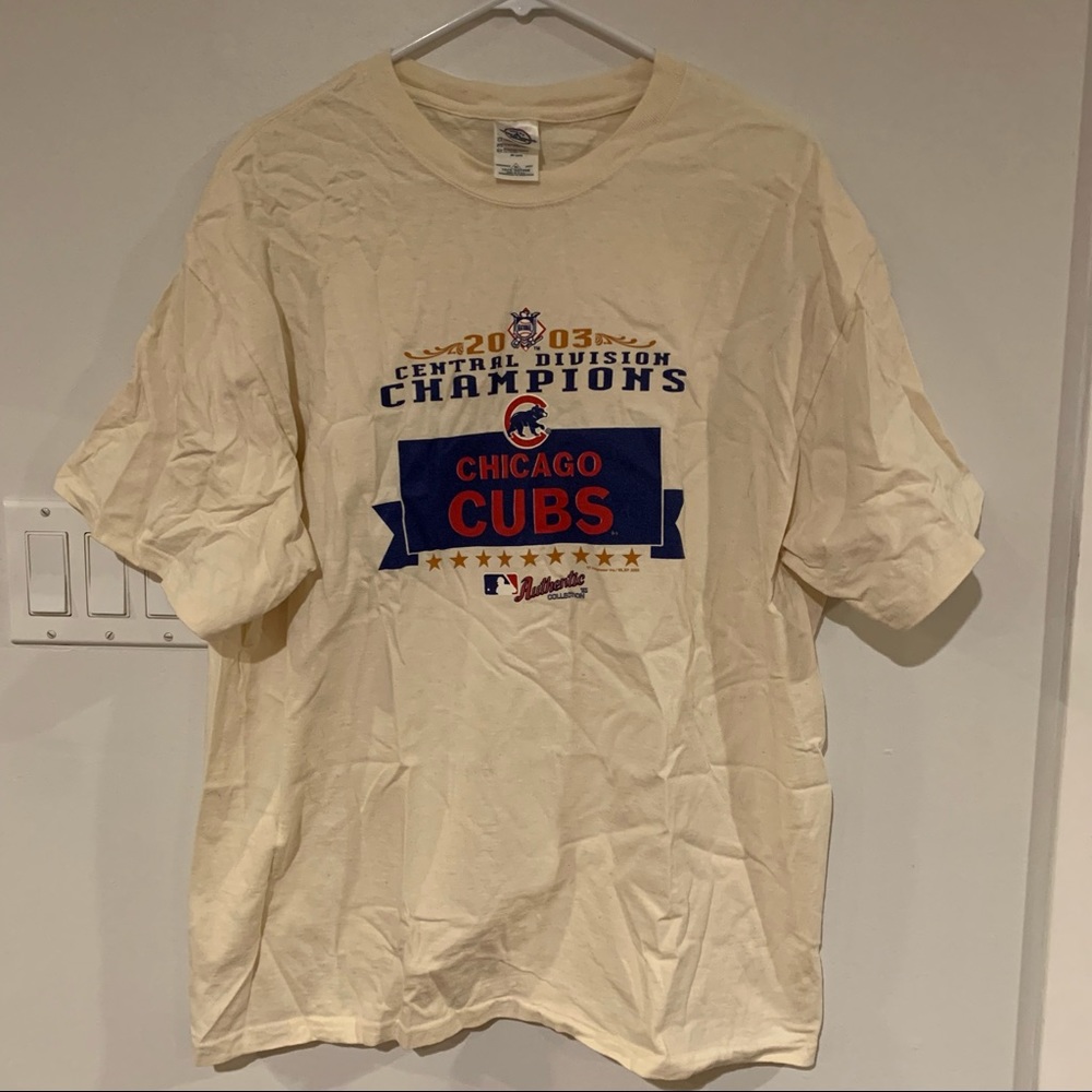 MLB Chicago Cubs Champions 2013 Authentic Collect Mens XL X Large baseball